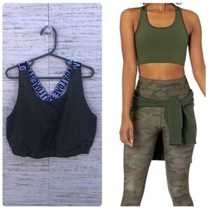 Shein Army Green Sports Bra | SIZE L
